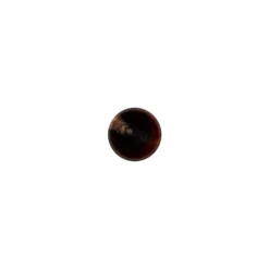 Bouton Polyester Ivory - marron