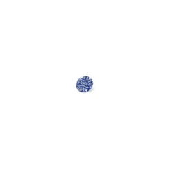 Bouton Polyester Izmir bleu