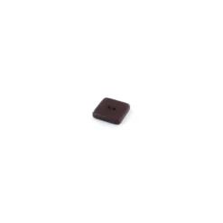 Bouton polyester Karo pourpre