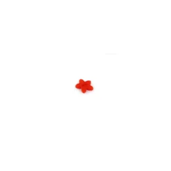 Bouton Polyester Lys orange