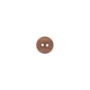Bouton polyester Maeri - marron