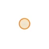 Bouton Polyester Martine 23 mm - Écru