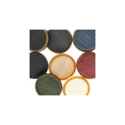 Bouton Polyester Martine 23 mm - Écru
