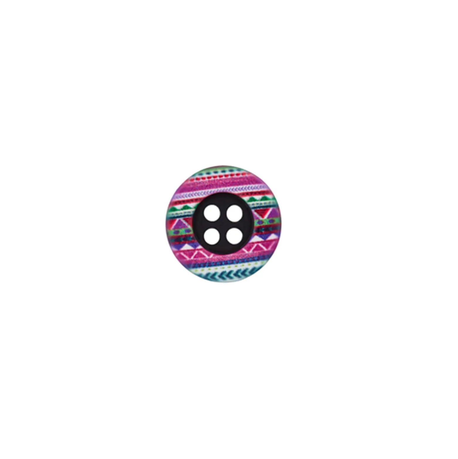 Bouton polyester Maya - violet