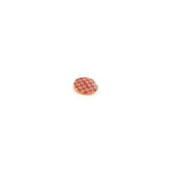 Bouton Polyester Mosaïc orange