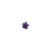 Bouton polyester Petite Pâquerette Violet