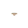 Bouton polyester Petit hippo- taupe