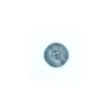 Bouton polyester Rocky Denim - gris roche