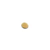 Bouton polyester Spotty jaune