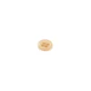 Bouton polyester 4 trous classic B naturel