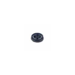 Bouton polyester 4 trous classic B bleu marine