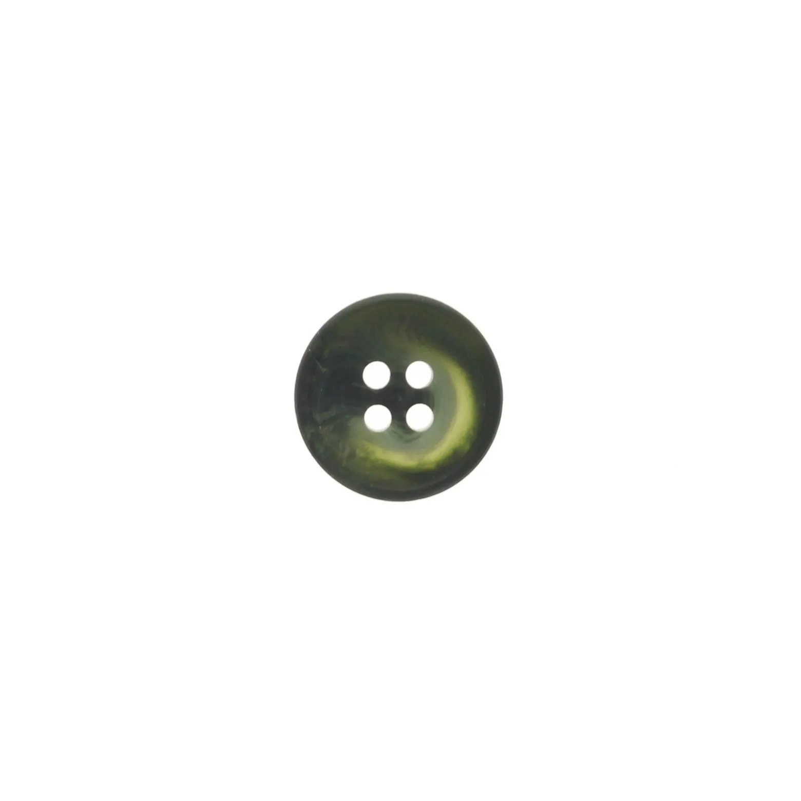 Bouton polyester Varenna - vert foncé