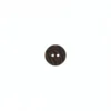 Bouton polyester Zebrastic 14mm - chocolat