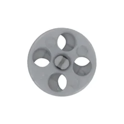 Bouton pression enfant - gris