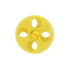 Bouton pression enfant - jaune