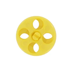 Bouton pression enfant - jaune