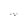 Bouton pression nickelé avec calotte - 8,8/9,3 mm