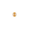 Bouton rond grand vichy orange