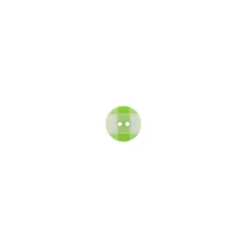 Bouton rond grand vichy vert anis