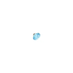 Bouton strass Nyla - bleu