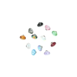 Bouton strass Nyla - cristal