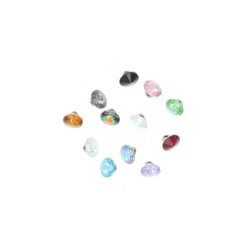 Bouton strass Nyla - holographique