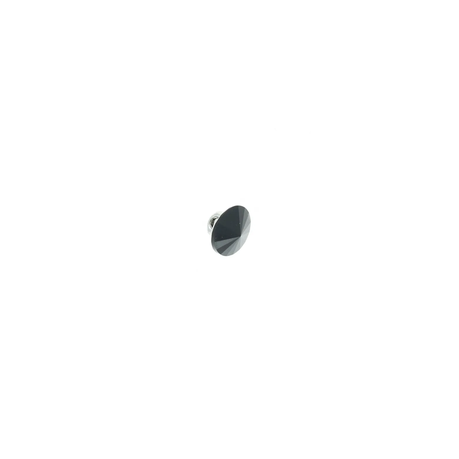 Bouton strass Nyla - noir