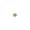 Bouton strass Nyla - orange