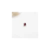 Bouton strass Sweet angels 7mm - rouge
