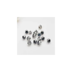 Bouton strass Sweet angels 7mm - bleu