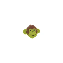 Bouton Tête de singe vert anis