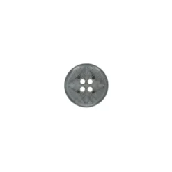 Bouton zamak Chevron - nickel noir