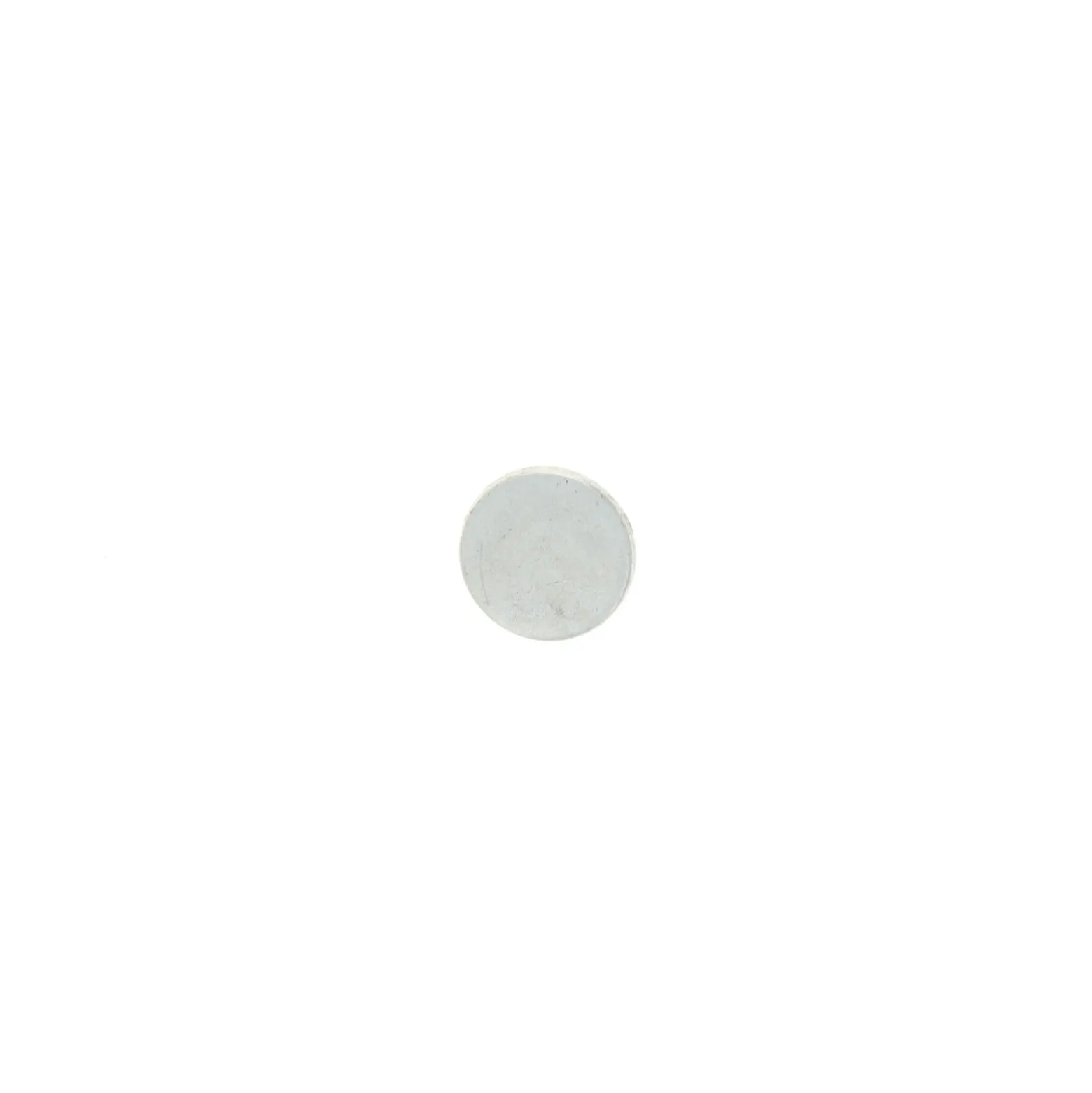 Bouton zamak Moneda - vieil argent