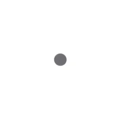 Bouton zamak velouté - gris foncé