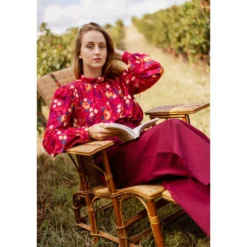Box couture blouse - Rive Gauche