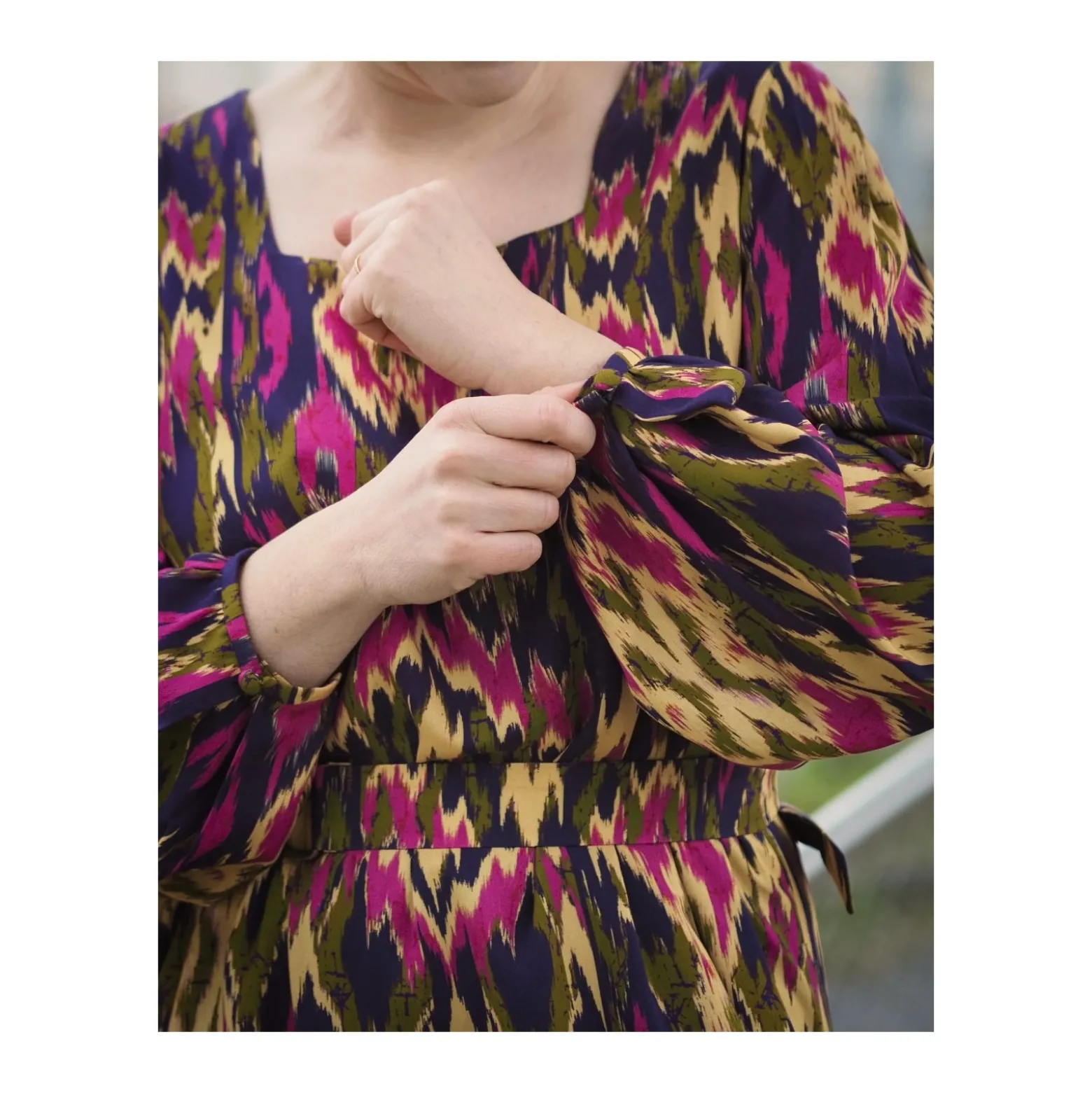 Box couture robe/top - La robe au carré