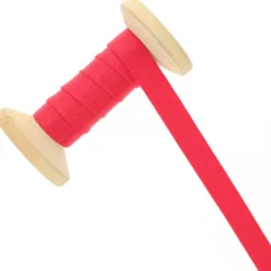 Bretelle lingerie élastique 12 mm - rouge - Bobine de 15 m