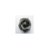 Broche Camelia pois gris