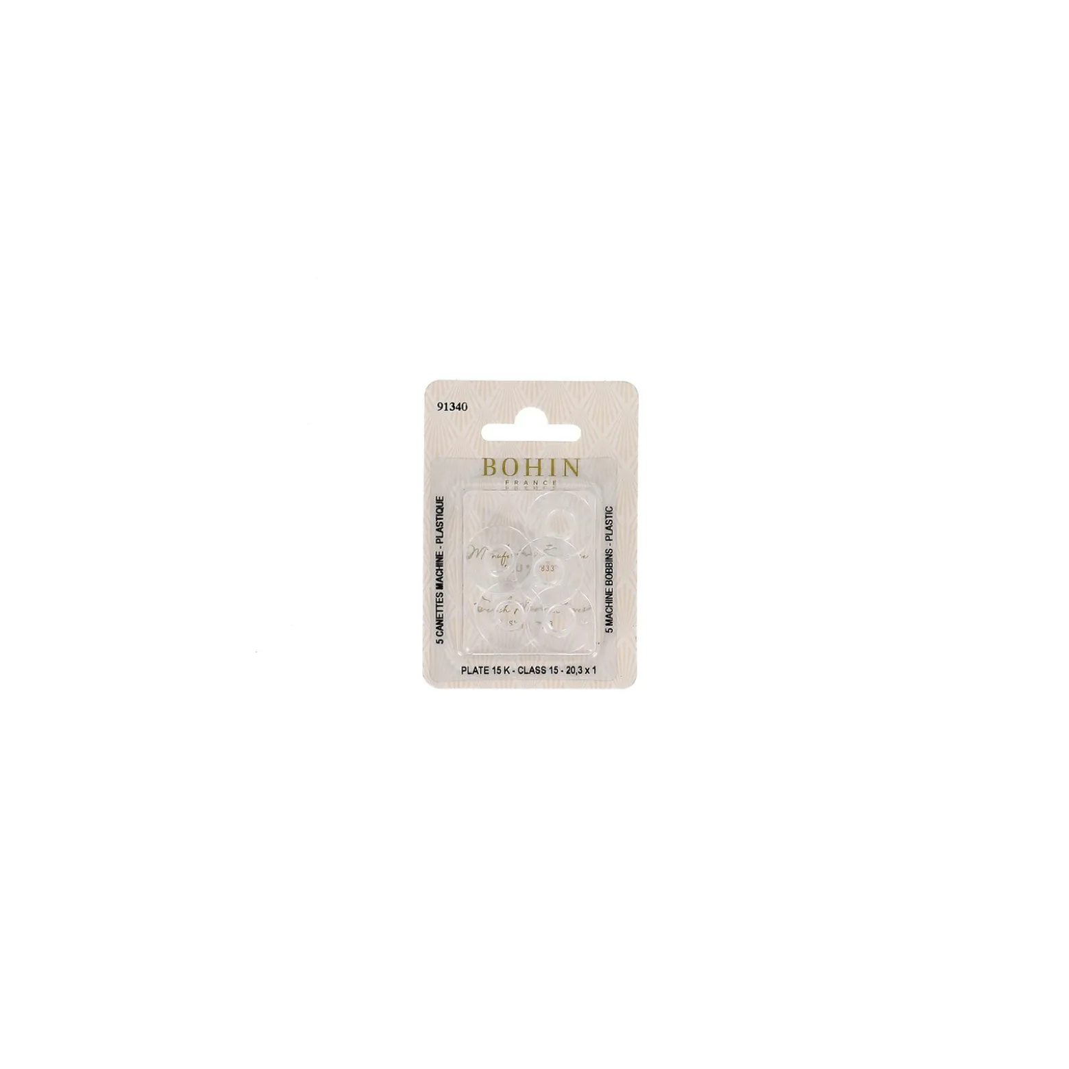 Canettes plastiques plates BOHIN