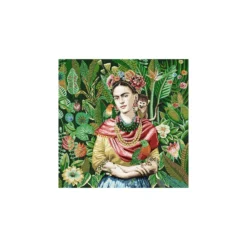 Carré Jacquard Carmen - vert