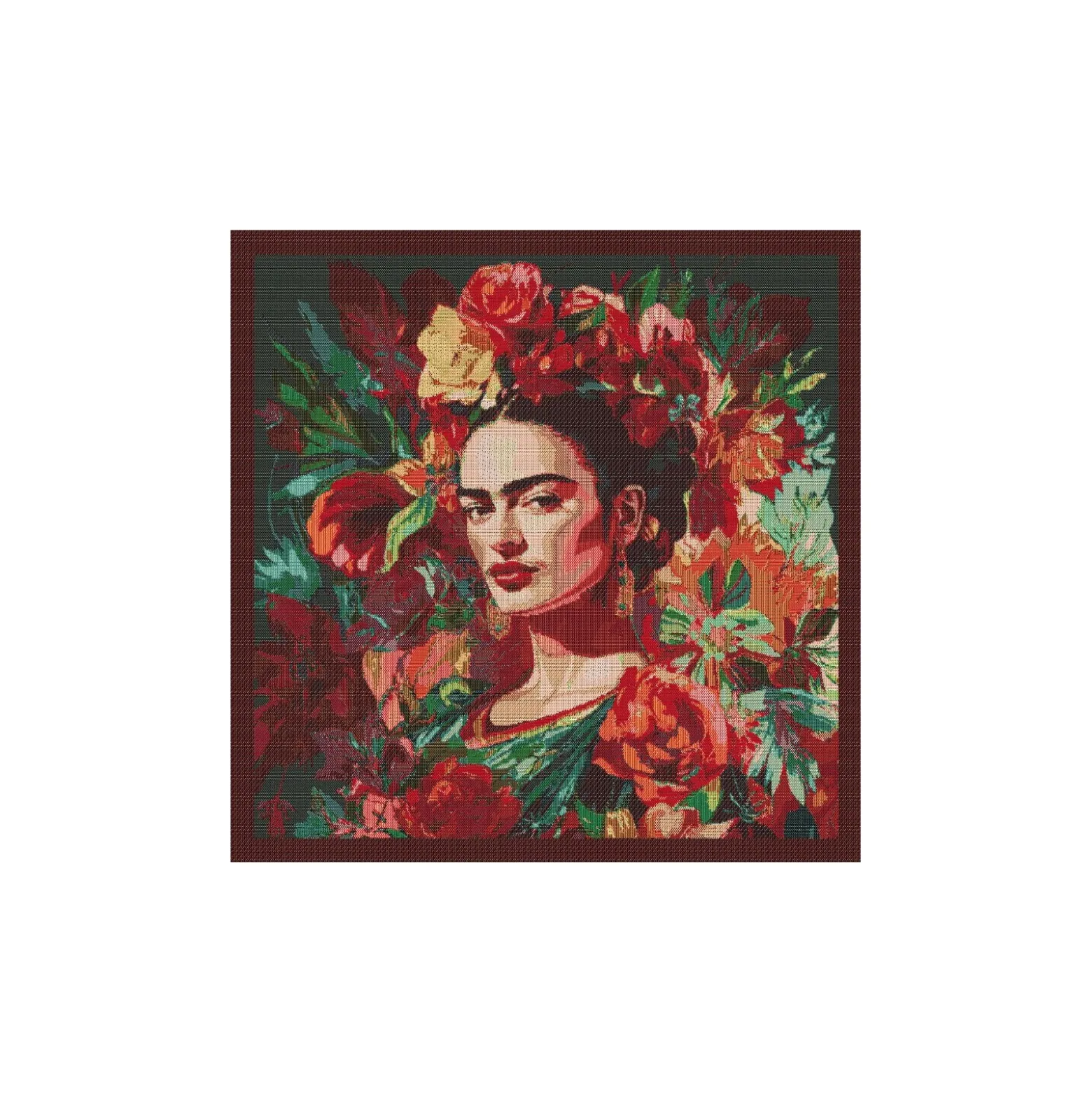 Carré jacquard Juana - multicolore