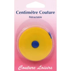 Centimètre rétractable (couleurs aléatoires) 150 cm - Couture loisirs