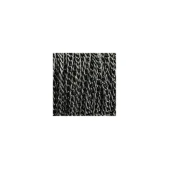 Chaine alu 3 mm anthracite nacré x 50cm