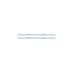 Chaîne maille 1,5 mm - turquoise x 20cm
