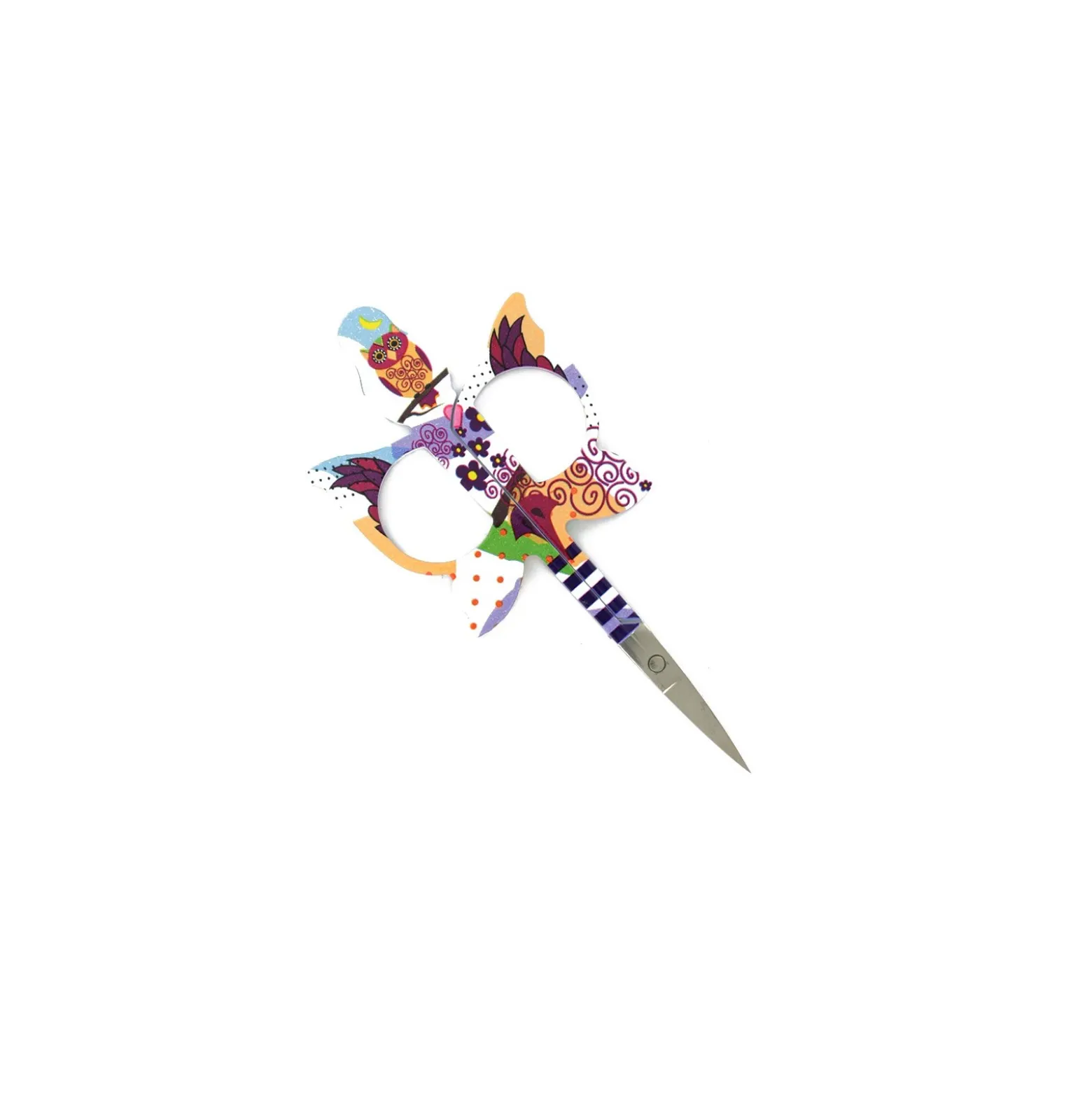 Ciseaux à broder Bohin Hibou 11 cm - multi