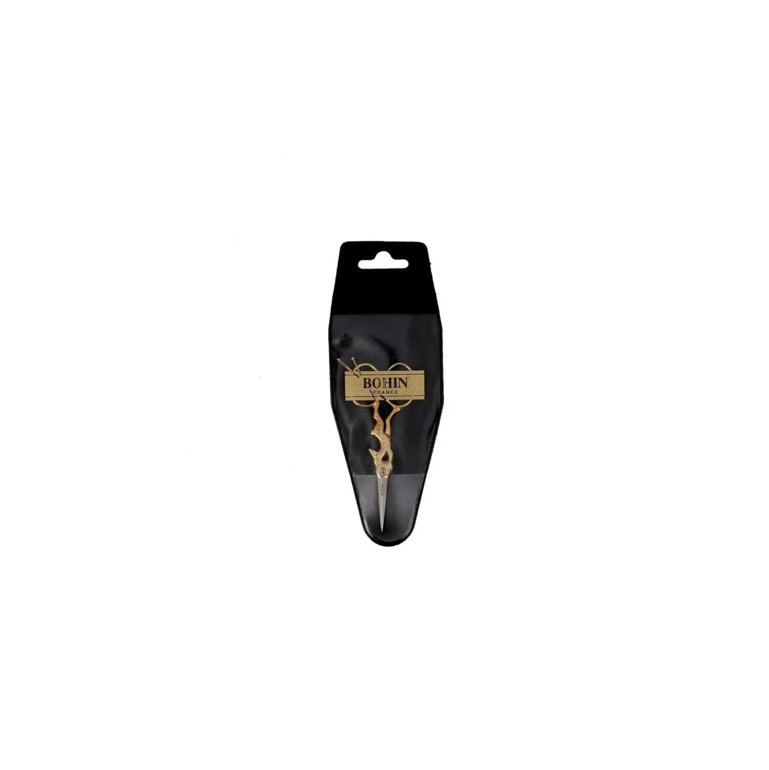 Ciseaux broderie Bohin Lièvre 10 cm - doré