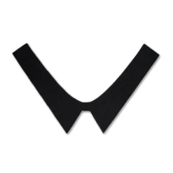 ♥ Col en feutre rectangle noir ♥