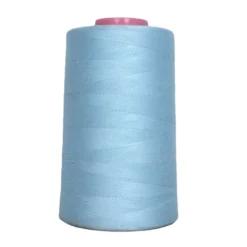 Cone de fil à coudre Bleu ciel 4 573 m 100% polyester - Couture loisirs
