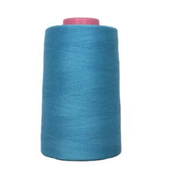 Cone de fil à coudre bleu 4 573 m 100% polyester - Couture loisirs