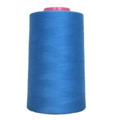 Cone de fil à coudre bleu roy 4 573 m 100% polyester - Couture loisirs
